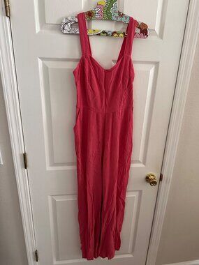 Market & Spruce Tank Top Flowy Jumpsuit